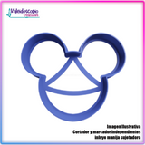 Mickey Mouse Cabeza Contorno Cortador De Galletas