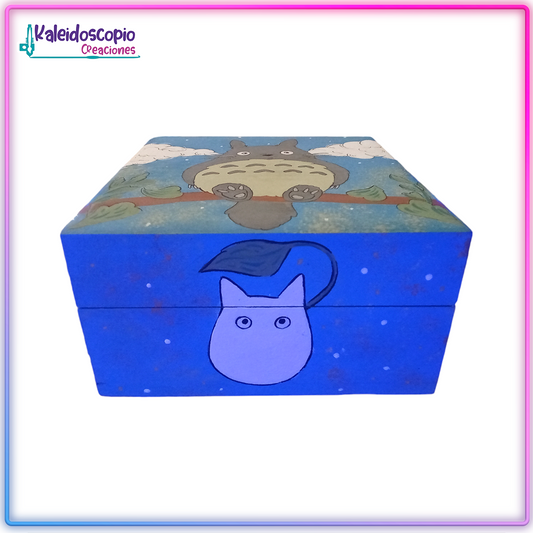 Caja de Madera Mi vecino Totoro