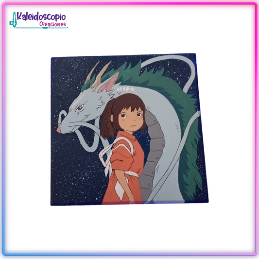 Caja de Madera El viaje de Chihiro