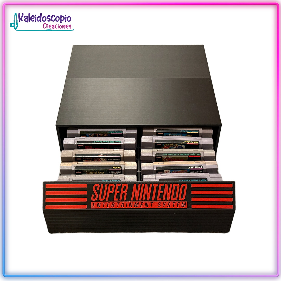 Stand base tipo cajon para cartuchos Nintendo NES