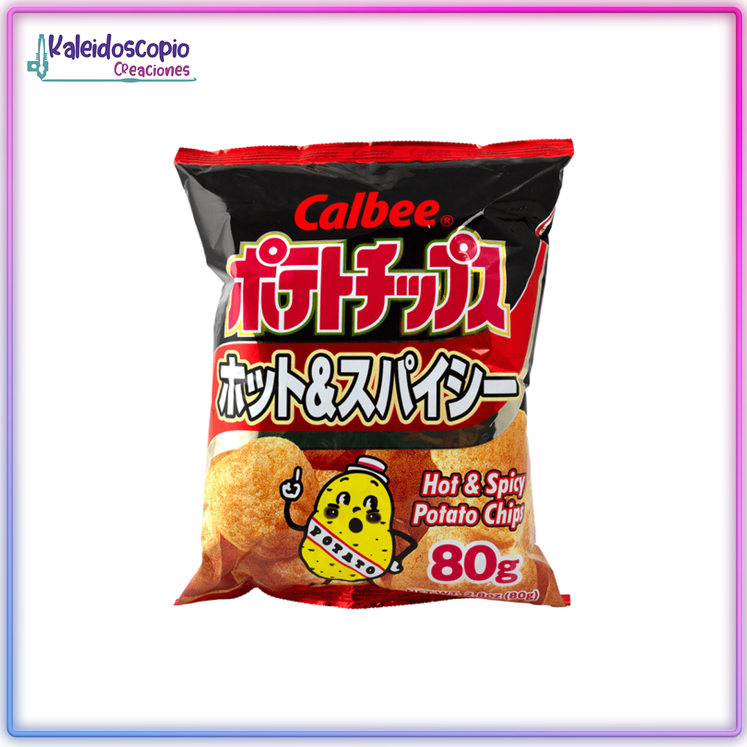 Chips Potato Chips Hot & Spicy 80g