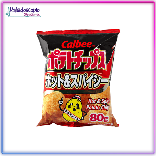 Chips Potato Chips Hot & Spicy 80g