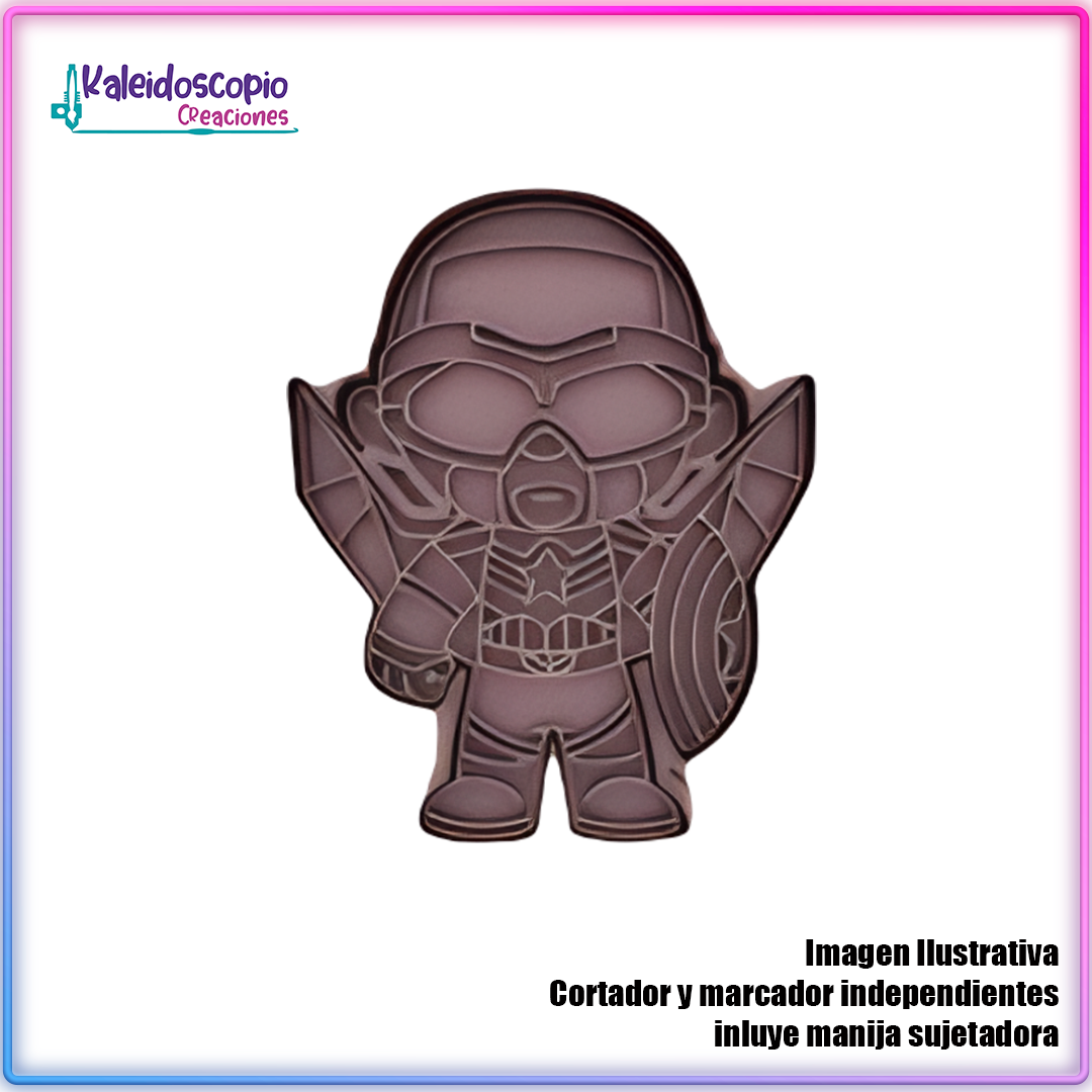 Capitan Falcon Cortador de Galleta y Fondant