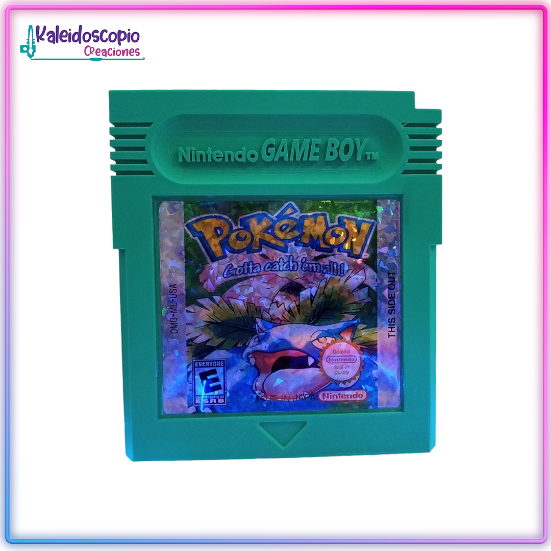 Cartucho Gameboy Venusaur  - Decorativo