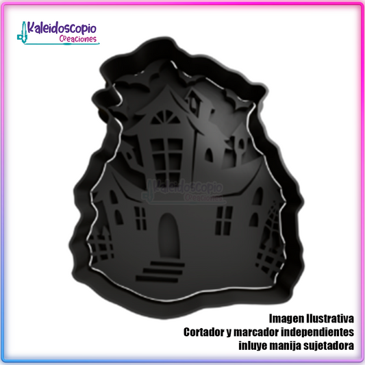 Casa de terror 2 Cortador para galletas y fondant