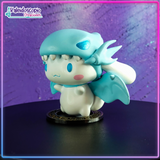 Cinnamoroll blue eyes withe dragon