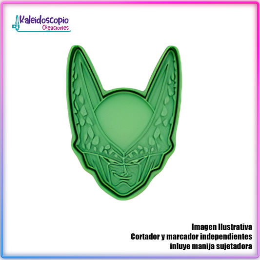 Cell Rostro Cortador de Galleta y Fondant