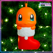 Charmander Bota - Ornamento Navideño