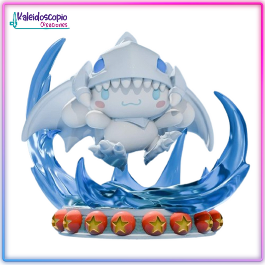 Blue Eyes Chibiroll Bundle Statue