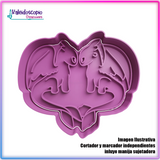 Chimuelo Corazon Cortador para galletas