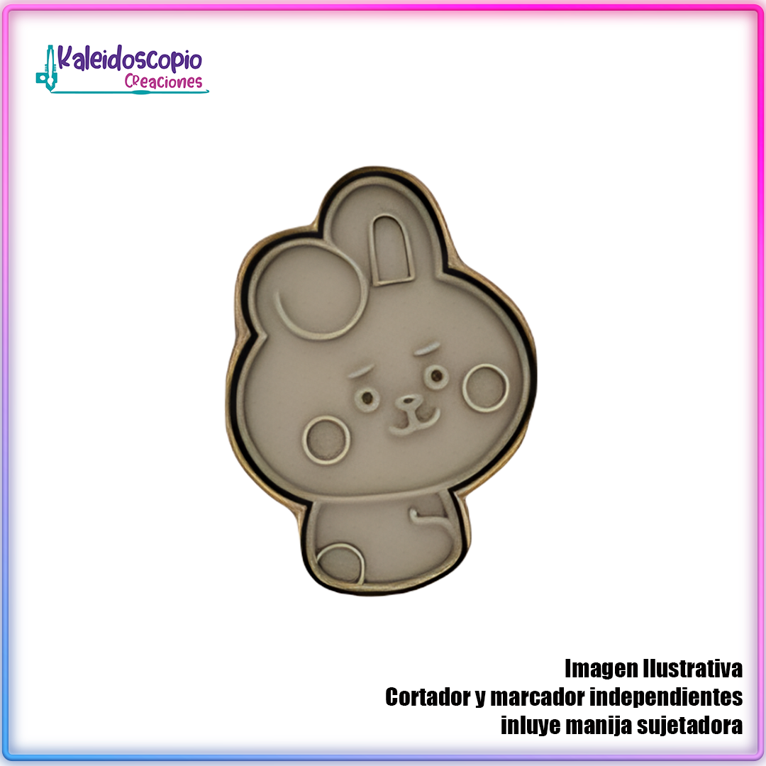 Cooky 2 Cortador de Galleta y Fondant