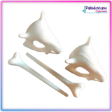 Craneo de Cubone Pasador para el cabello