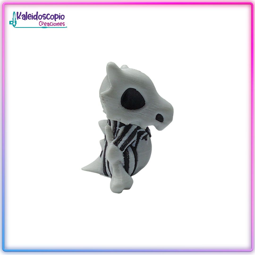 Cubone Pokemon Jack Skeleton - Figura Custom