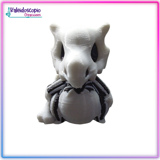 Cubone Pokemon Jack Skeleton - Figura Custom