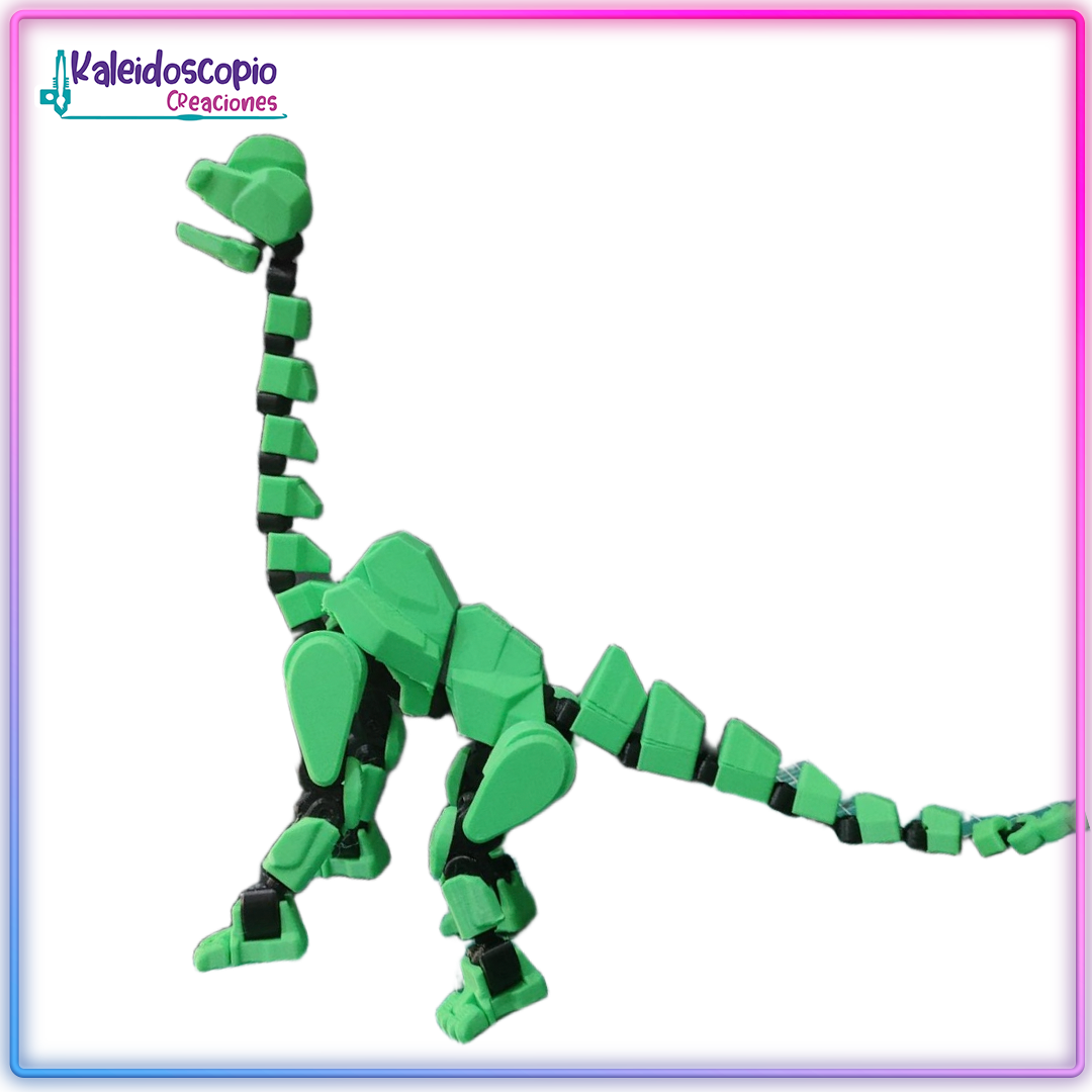 Brontosaurio Lucky Dummy - Figura Multiarticulada