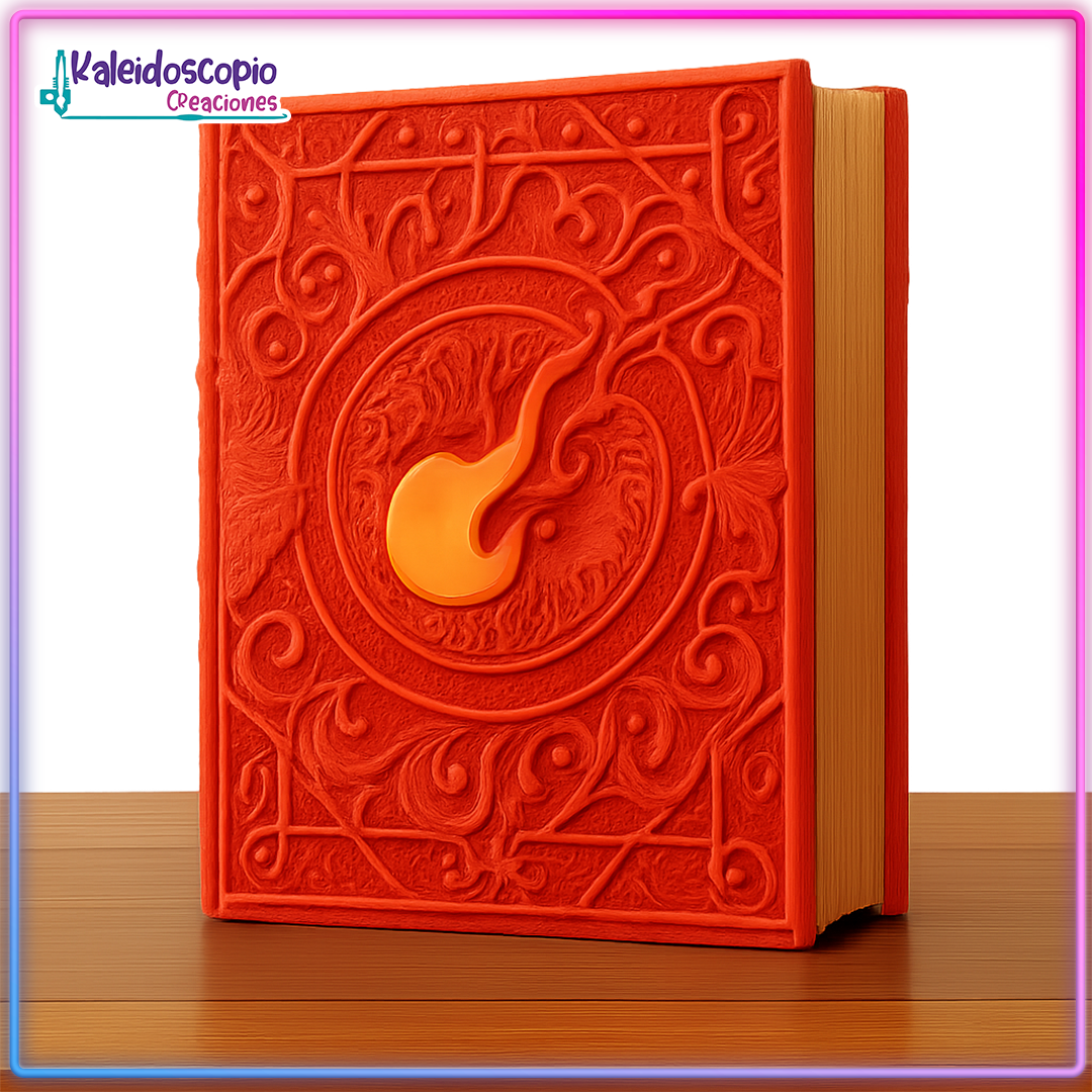 Libro Tomo del Fuego Magico Artefacto RPG