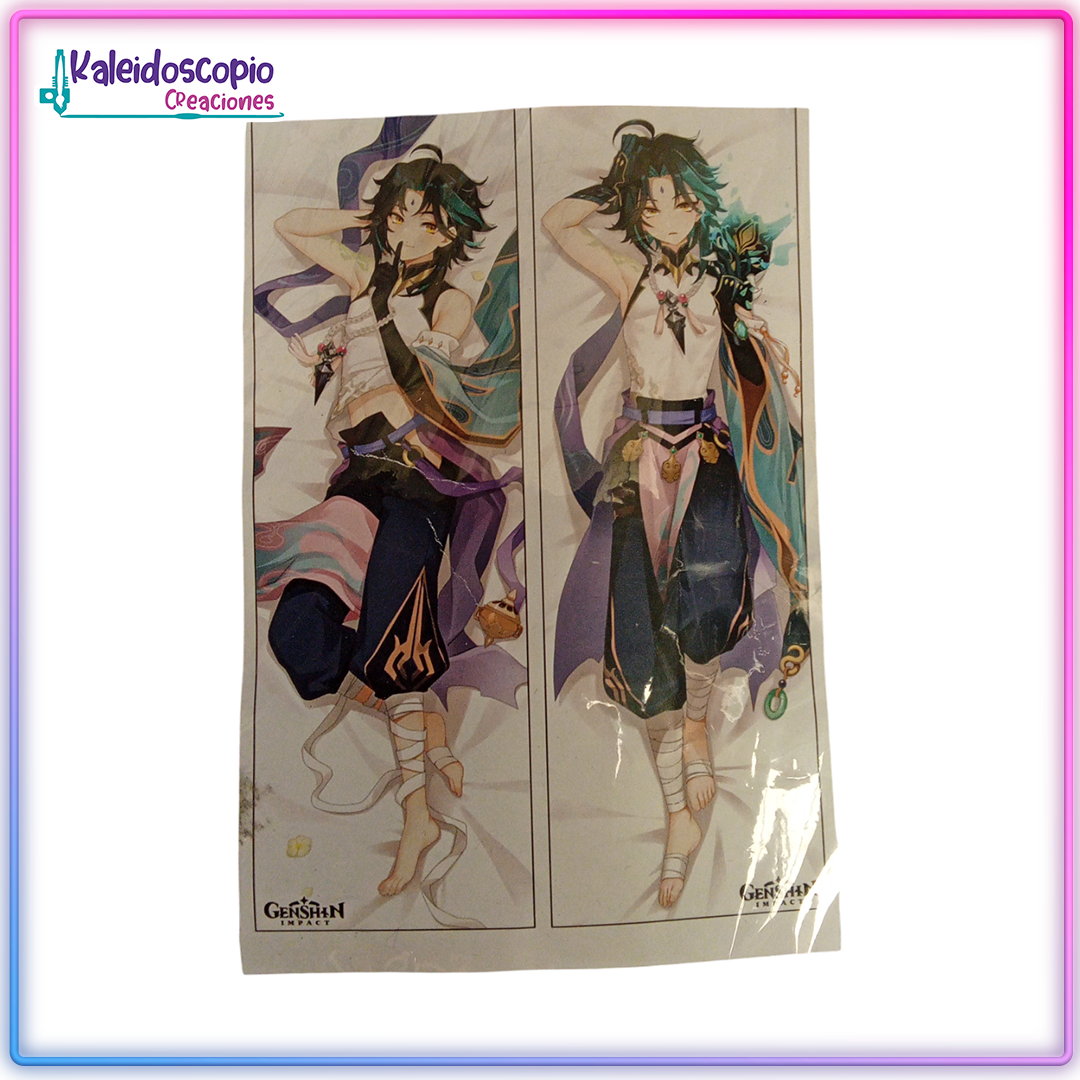 Dakimakura Xiao《Genshin Impact Doble Vista