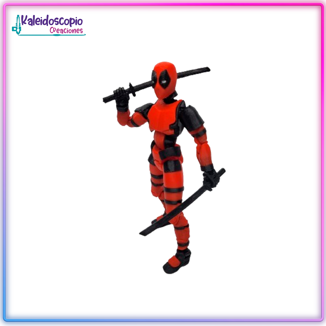 Deadpool Dummy Articulado