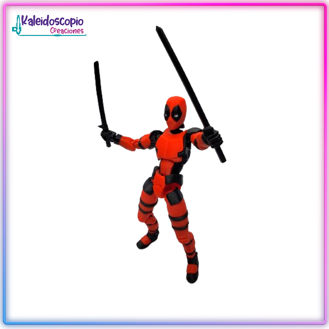 Deadpool Dummy Articulado