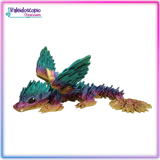 Dragon de Girasoles Alado - Flexy