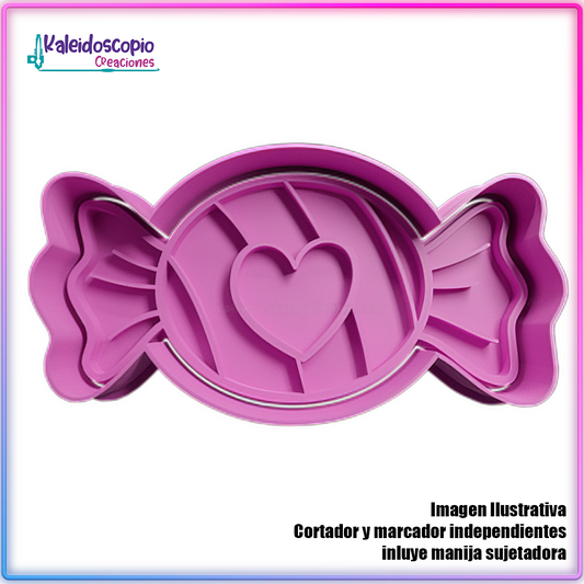 Dulce Corazon San Valentin - Cortador de Galletas y Fondant