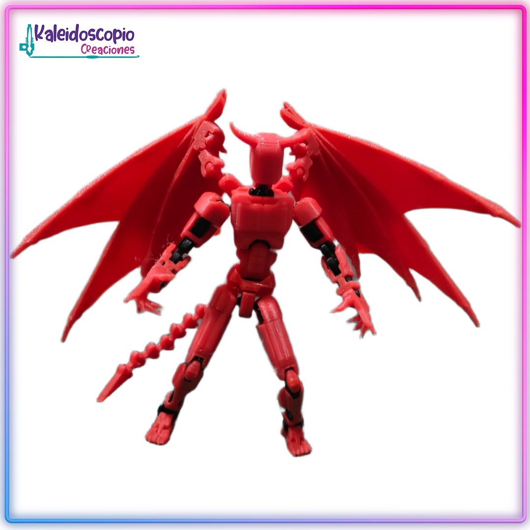 Lucky Dummy T13 Demonio - Robot Multiarticulado