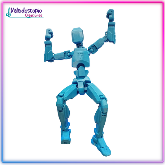 Lucky Dummy T13 Figura Jumbo - Robot Multiarticulado