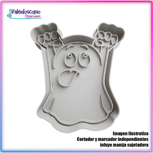 Fantasma 2 Cortador para galletas y fondant