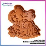 Fantasma rip Cortador para galletas y fondant