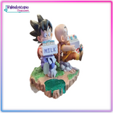 Goku y Krilin - Figura Entrenamiento Tortuga