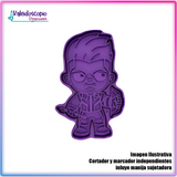 Hawkeya Avengers Cortador de Galleta y Fondant