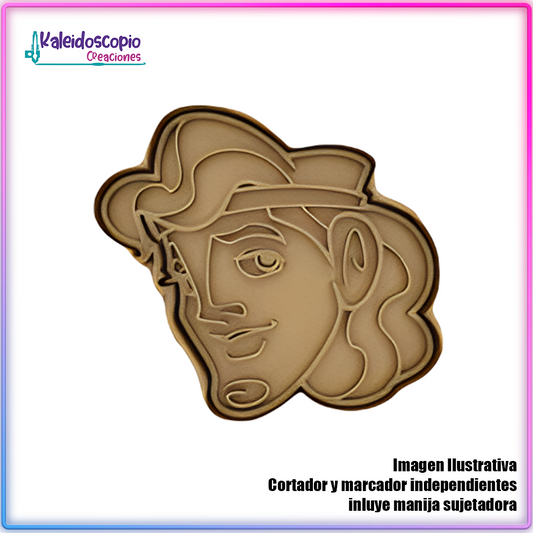 Hercules Rostro Cortador de Galleta y Fondant