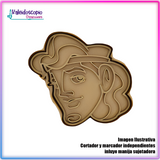 Hercules Rostro Cortador de Galleta y Fondant