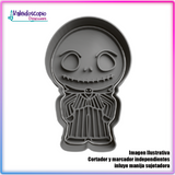 Jack Skellington Cortador de Galletas y Fondant