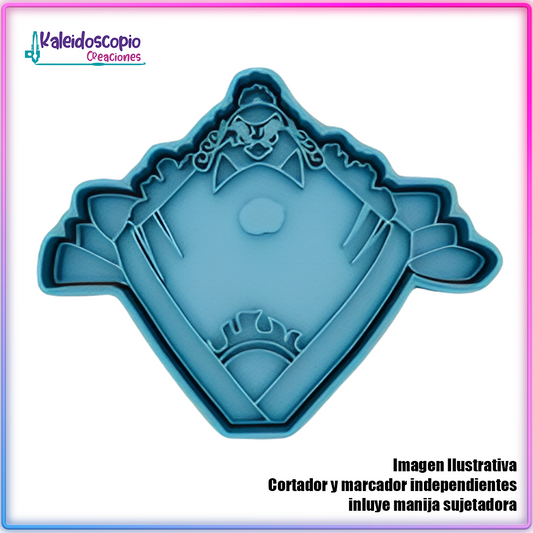 Jinbe One Piece Cortador de Galleta y Fondant