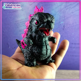 Godzilla Chibi Espinas Rosas - Mini Figuras - Godzilla