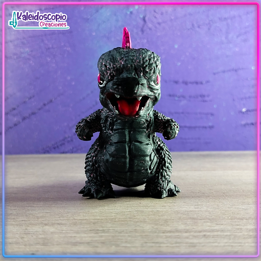 Godzilla Chibi Espinas Rosas - Mini Figuras - Godzilla