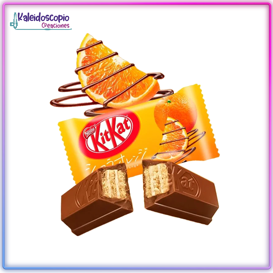 Chocolate Naranja, Kit Kat.