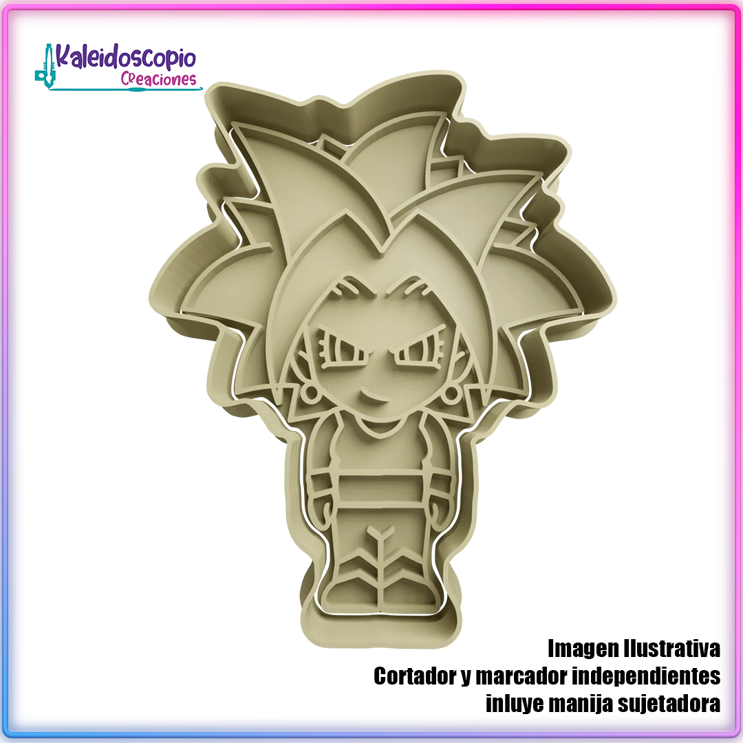 Kefla Dragon Ball Super Cortador para galletas