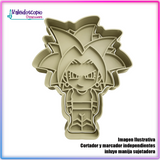 Kefla Dragon Ball Super Cortador para galletas