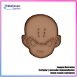 Krillin Cortador de Galleta y Fondant