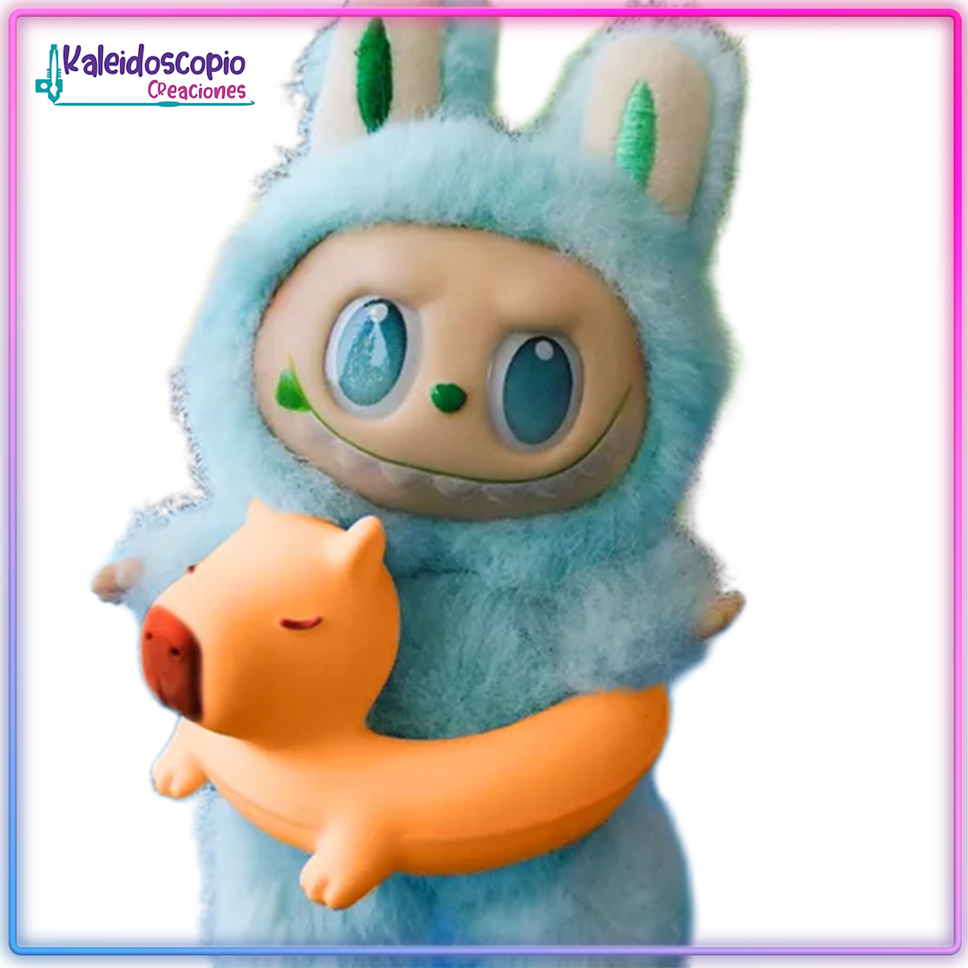 Flotador de Pato para Labubu