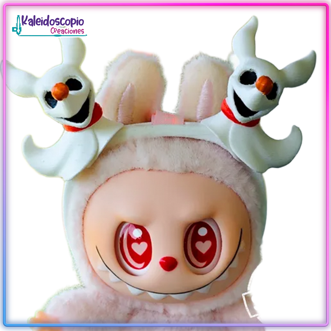 Cuernos Zero para Labubu