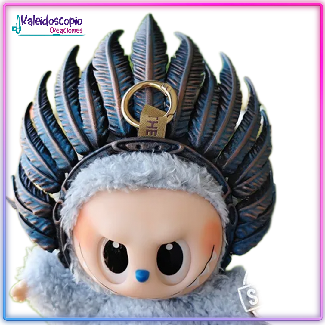 Penacho Indio para Labubu