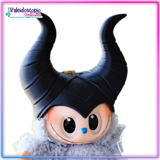 Cuernos Malefica para Labubu