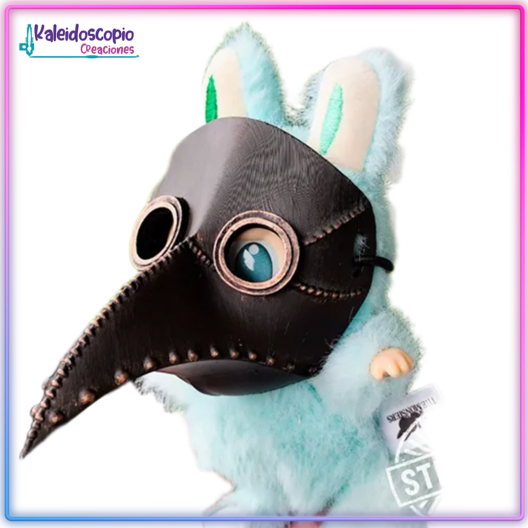 Mascara Peste Negra para Labubu