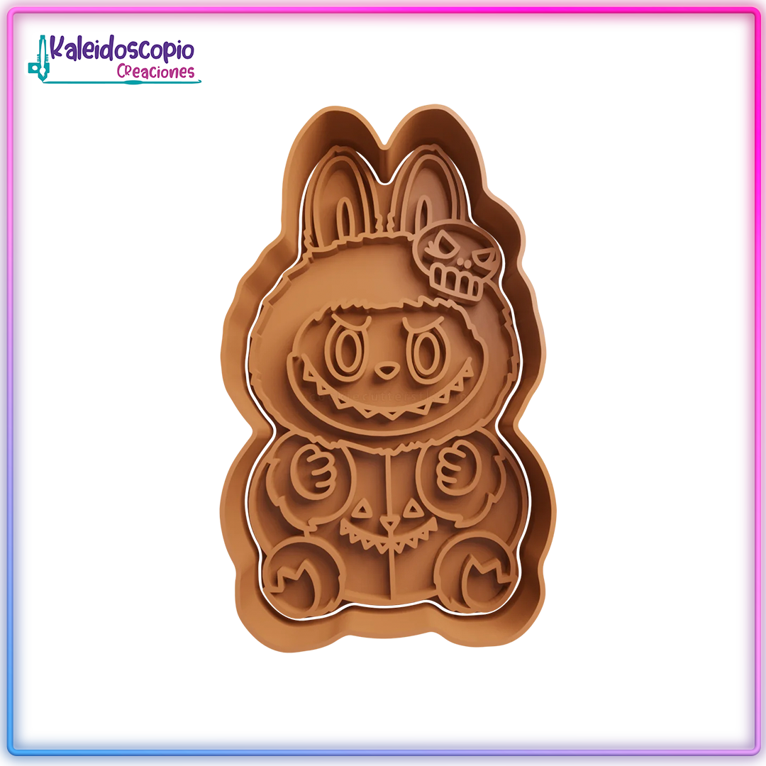 Labubu Calabaza Cortador para galletas