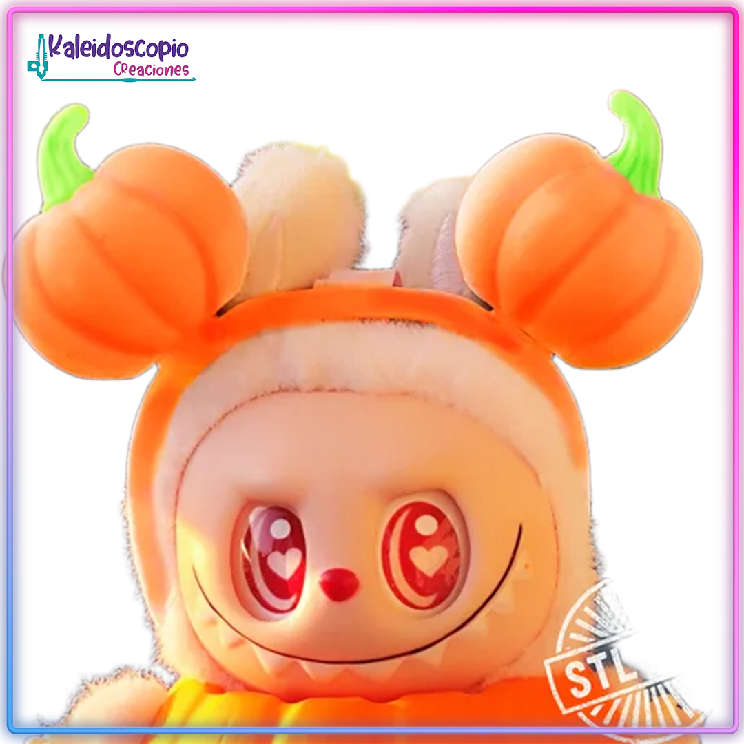 Diadema de Calabazas para Labubu
