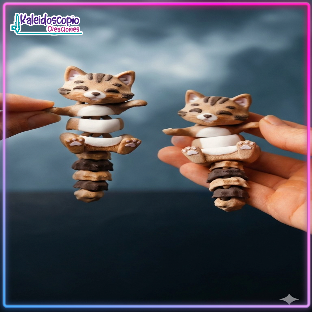 Llavero Gatitos Pareja - Flexy