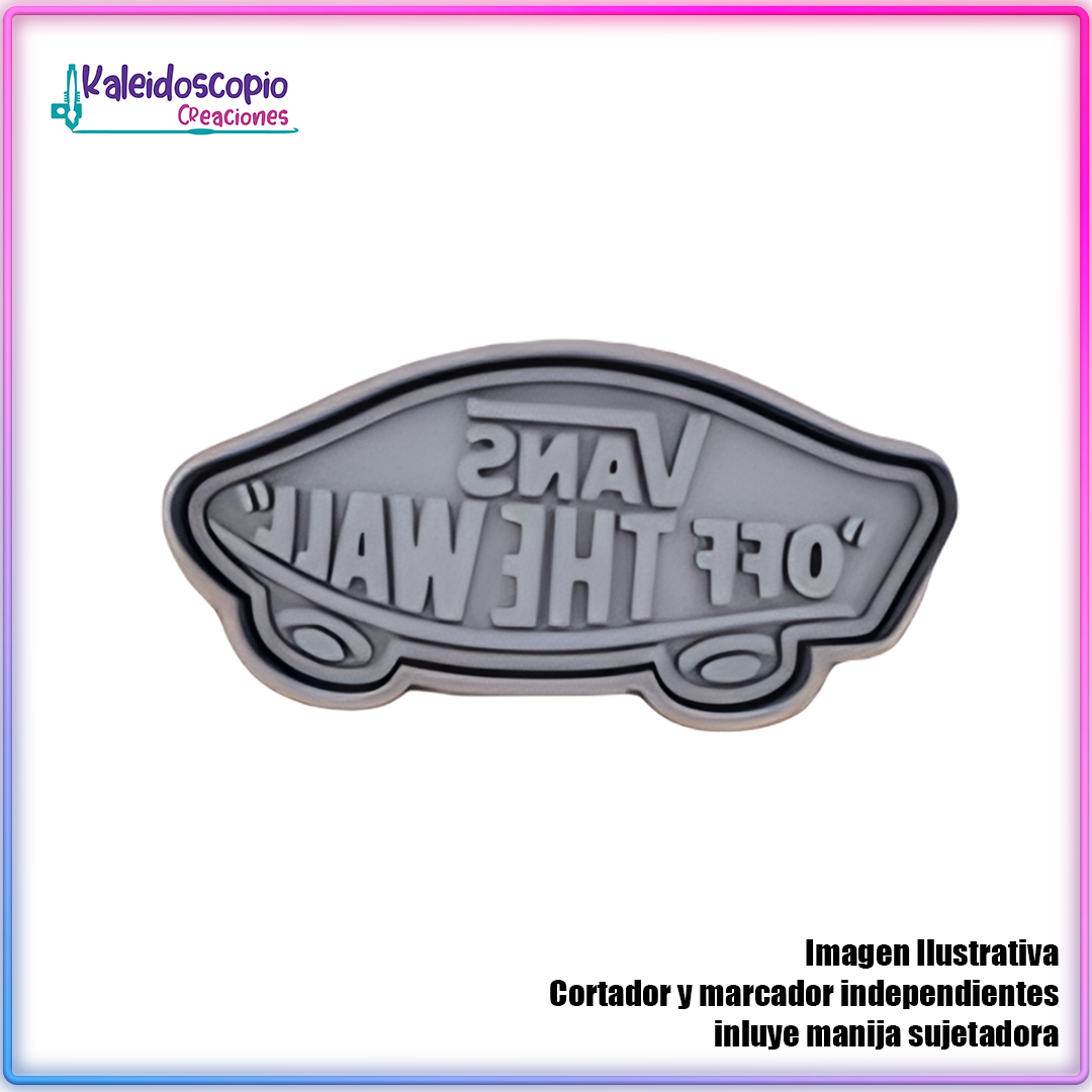 Logo VANS Cortador de Galleta y Fondant